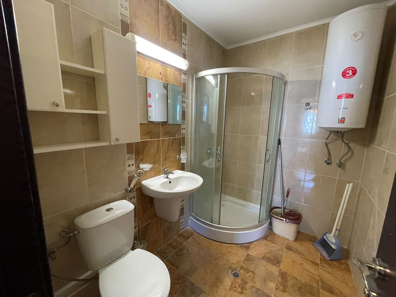 Spacious one-bedroom apartment with pool view in Nessebar