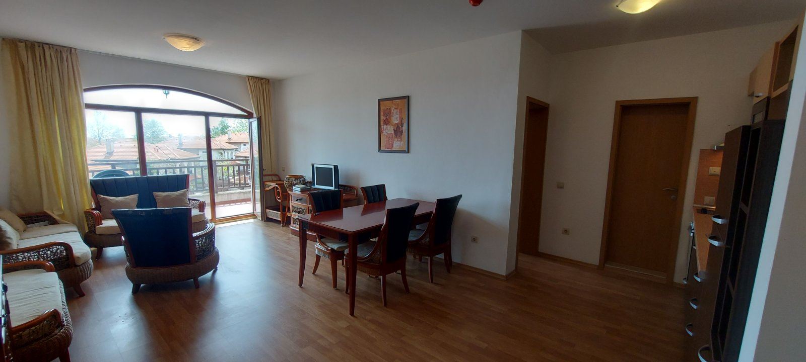 One-bedroom apartment with panoramic sea view in Aheloy – comfort, space and tranquility