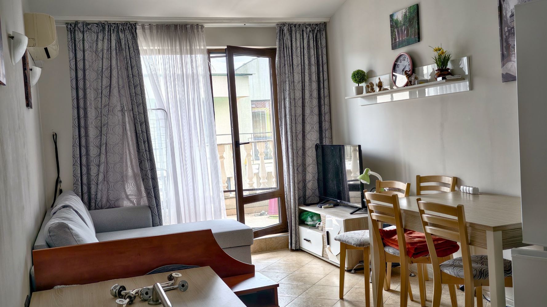 One-bedroom apartment with full comfort in a prestigious complex in Sunny Beach