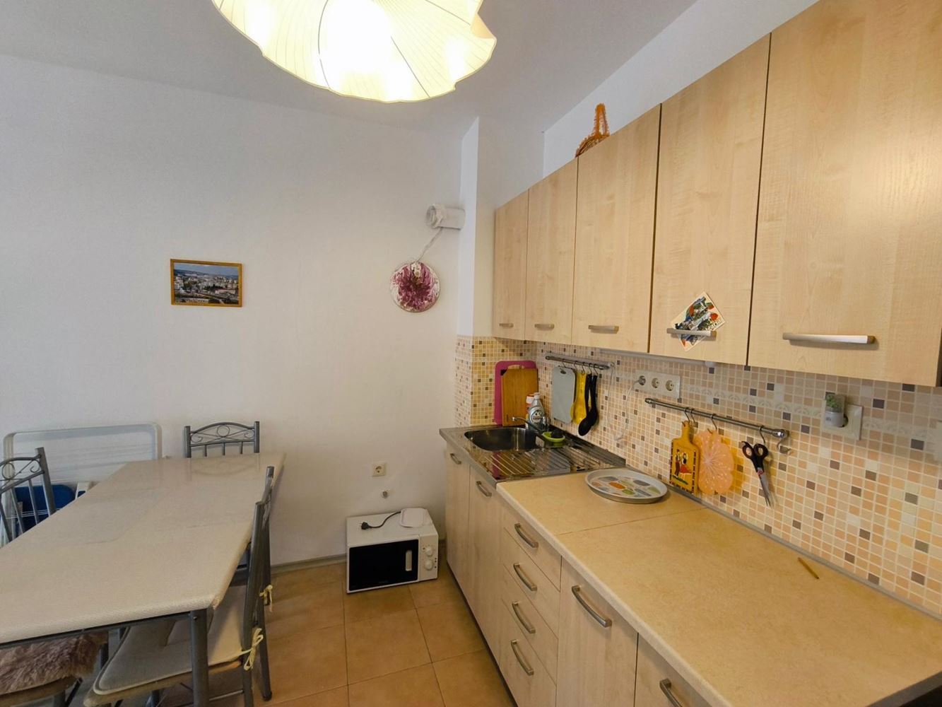 Spacious and bright studio in Pomorie – central location, low expenses and excellent investment