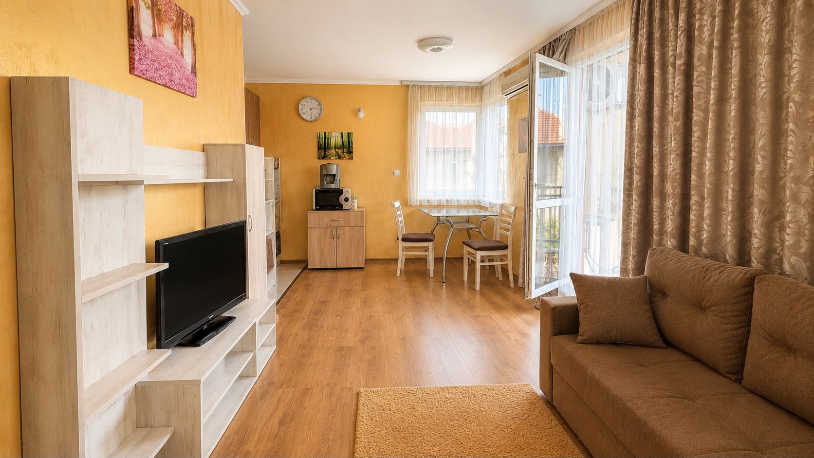 Ready-to-Move-In One-Bedroom Apartment in Sarafovo – Furnished, with a Convenient Location for Year-Round Living