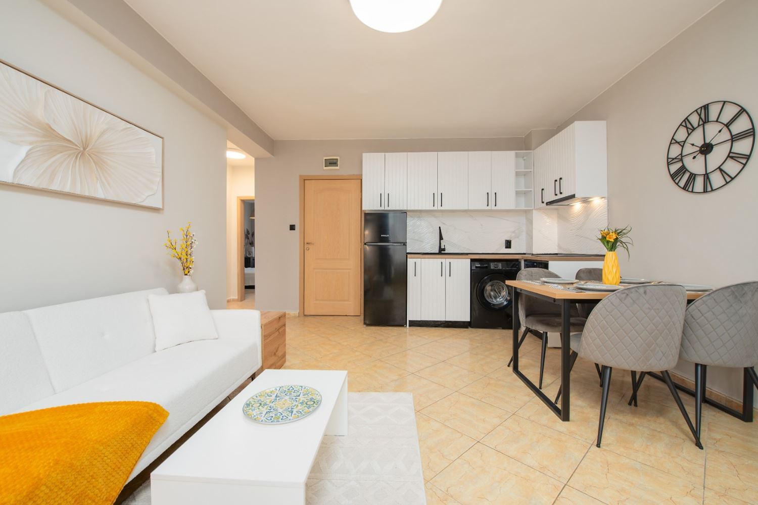 Stylishly renovated two-bedroom apartment in a well-maintained complex in Sunny Beach – comfort, tranquility and excellent location