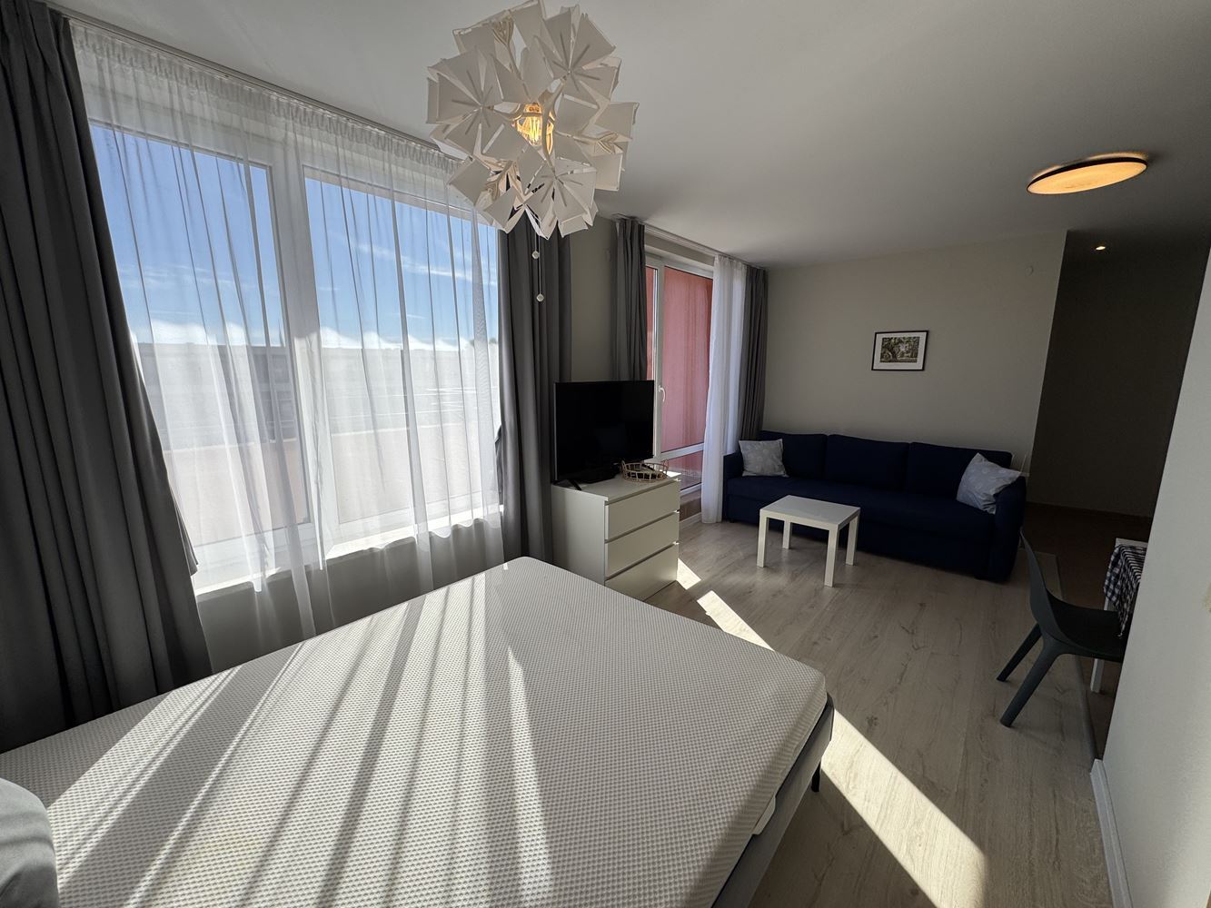 Studio with pool view in a complex with excellent infrastructure in Sunny Beach