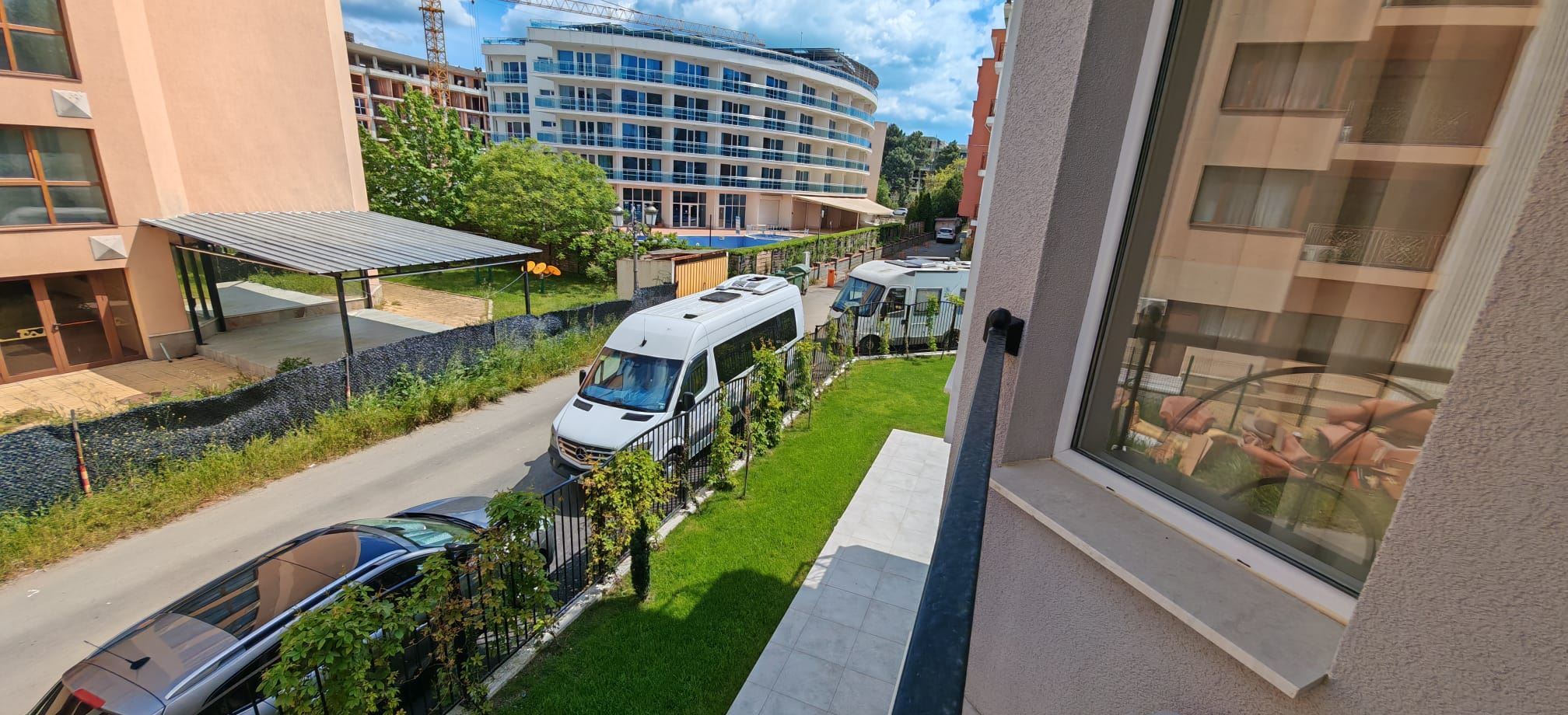 Luxury studio in a new complex, 300 meters from the beach in Sunny Beach – ready to move in