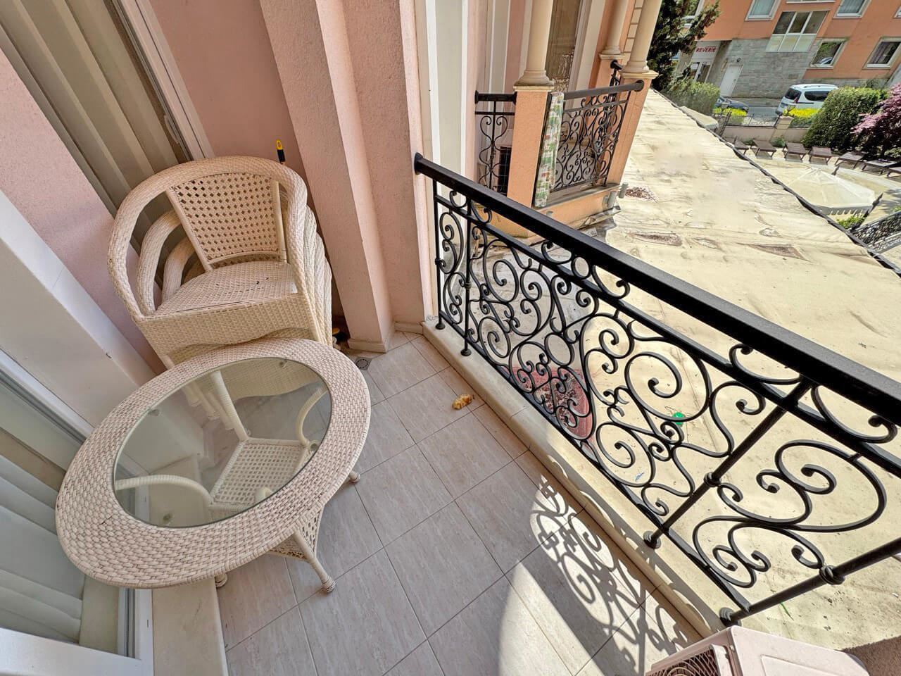 Elegant One-Bedroom Apartment with Pool View in a Luxury Complex in Sunny Beach