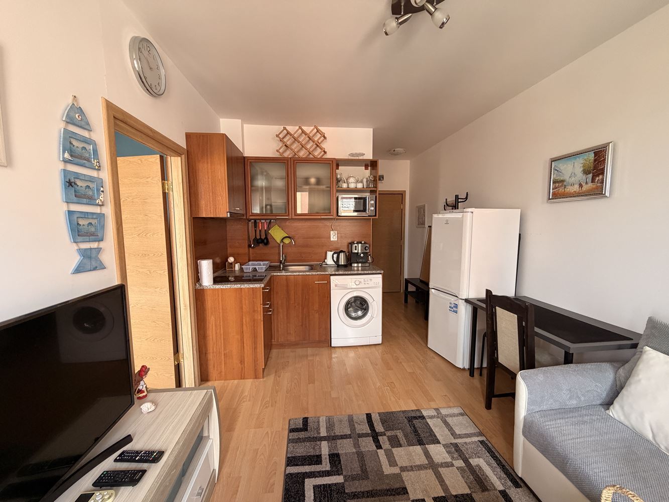 Small apartment, great opportunity – ready one-bedroom apartment near Sunny Beach