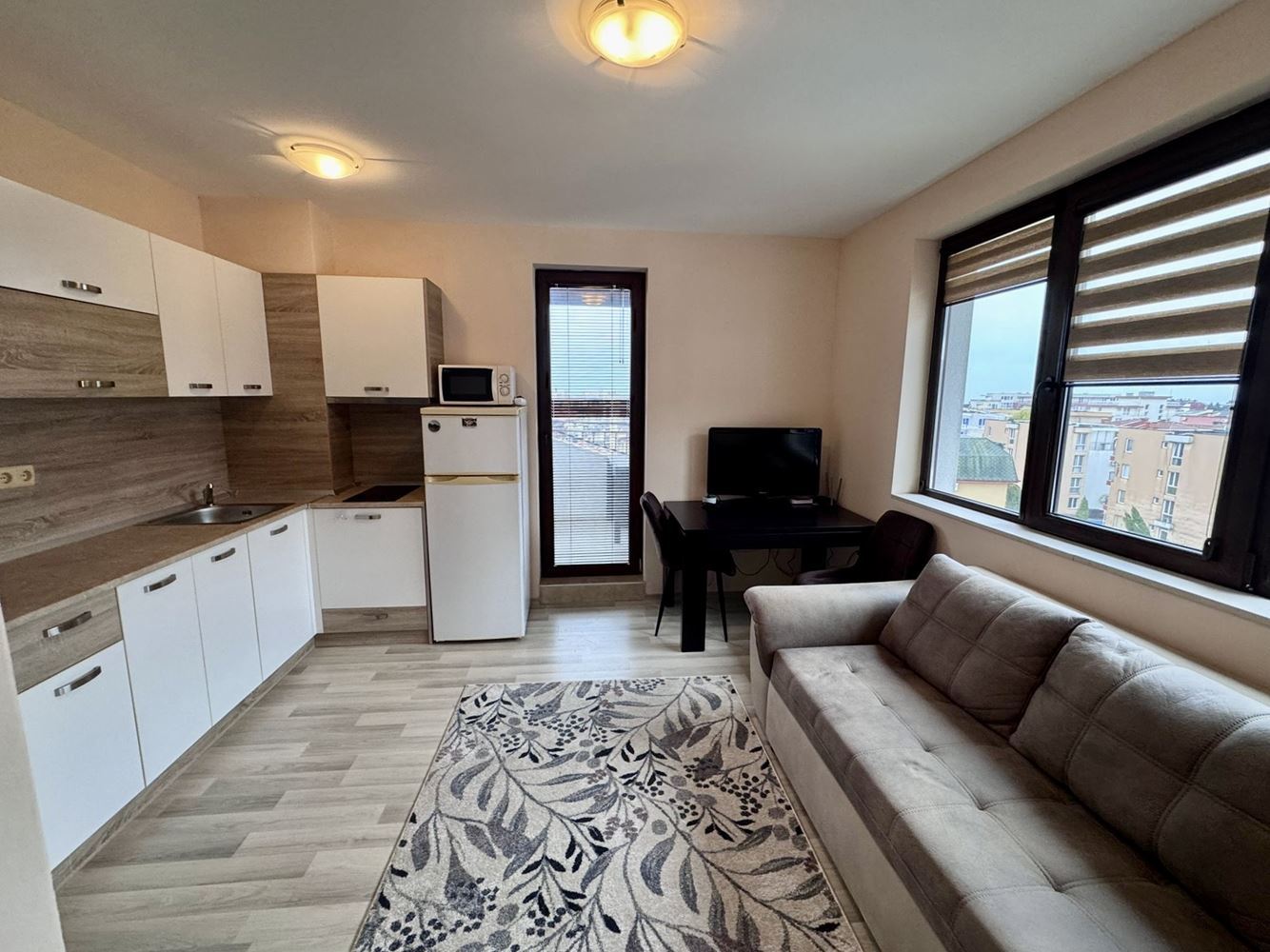 One-bedroom apartment with panoramic sea view in Nessebar – only 200 m from the beach, excellent investment and seaside home
