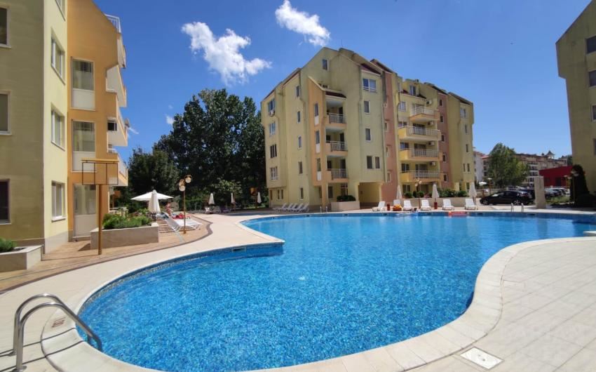 New one-bedroom apartment in Sunny Beach – with installment payment option, ready for use