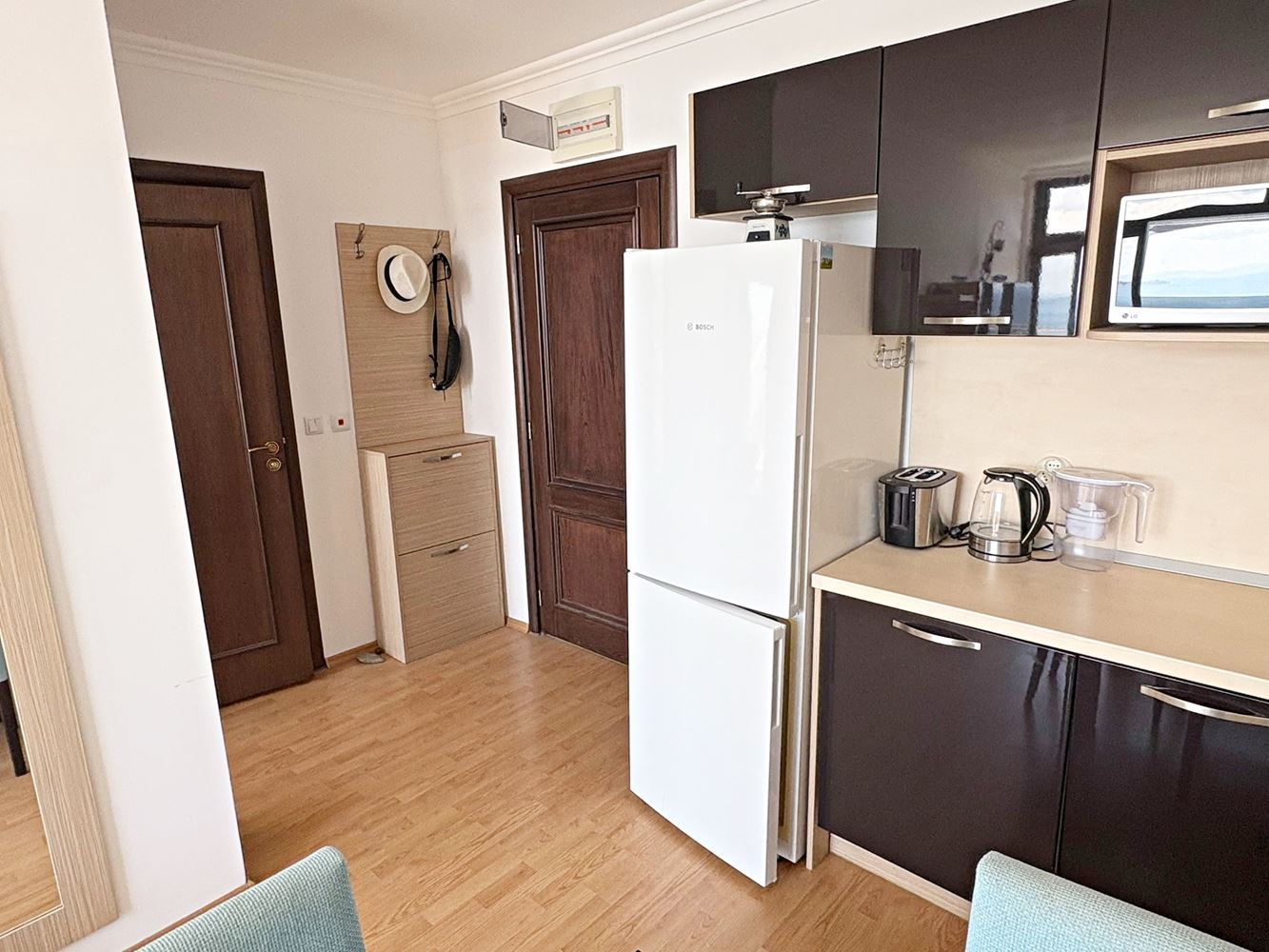 Luxury One-Bedroom Apartment with Panoramic Sea View on the First Line in Sveti Vlas