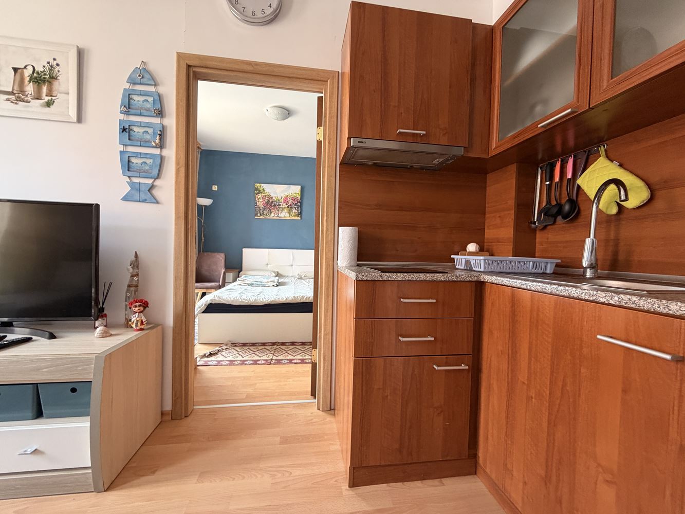 Small apartment, great opportunity – ready one-bedroom apartment near Sunny Beach