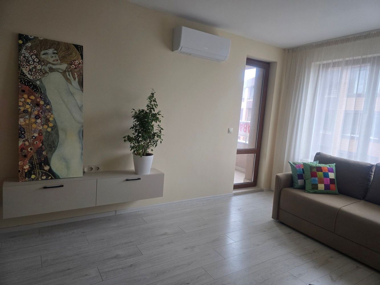 Brand-New One-Bedroom Apartment in Pomorie with No Maintenance Fee – Ready to Move In