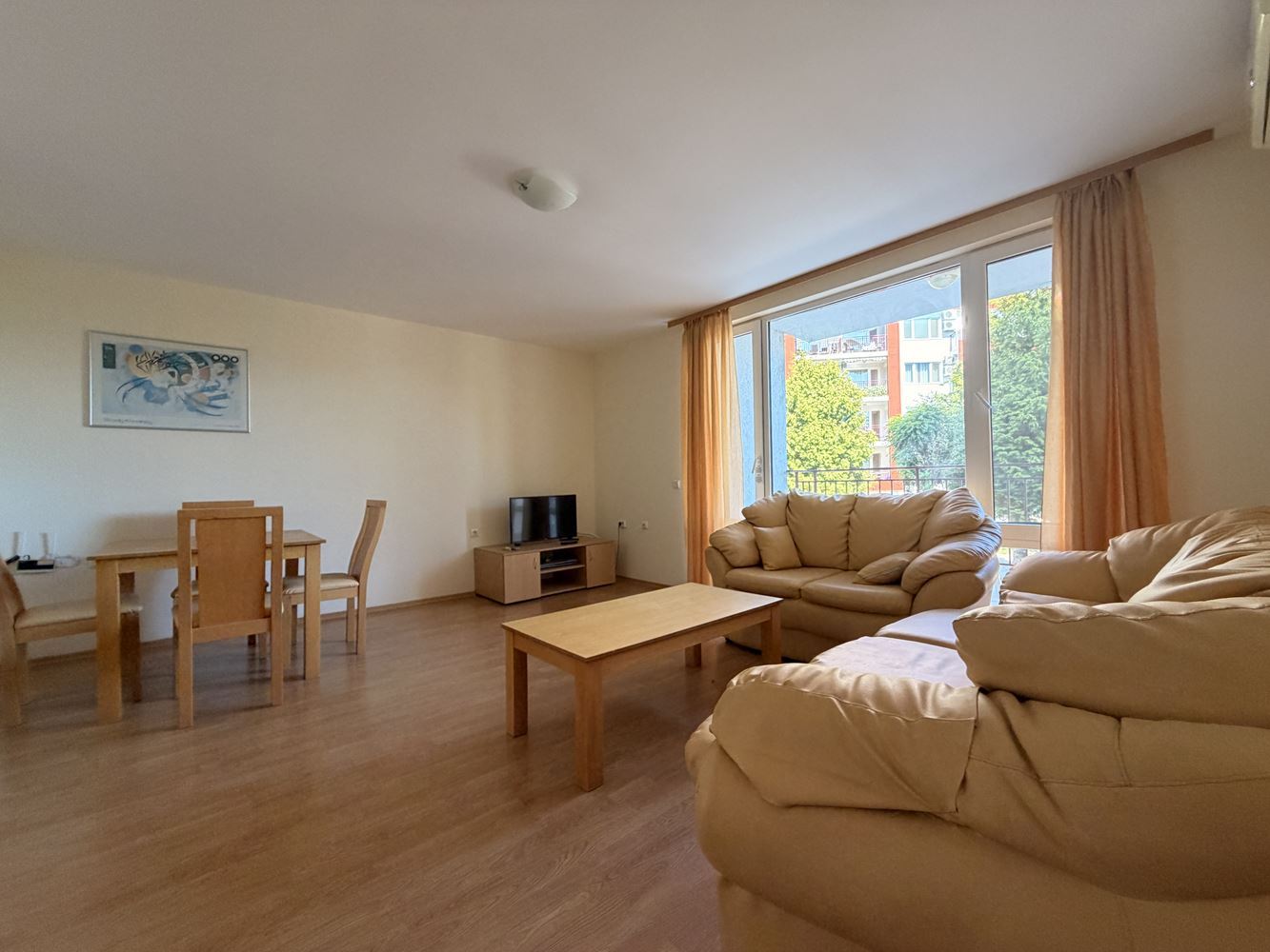 Absolute First Line in Sveti Vlas! Spacious One-Bedroom Apartment with Beautiful Sea View