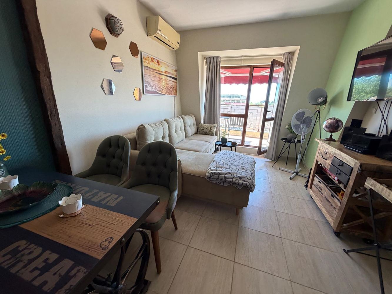 One-Bedroom Apartment with Sea View in a Gated Complex in Sunny Beach – Ready to Use