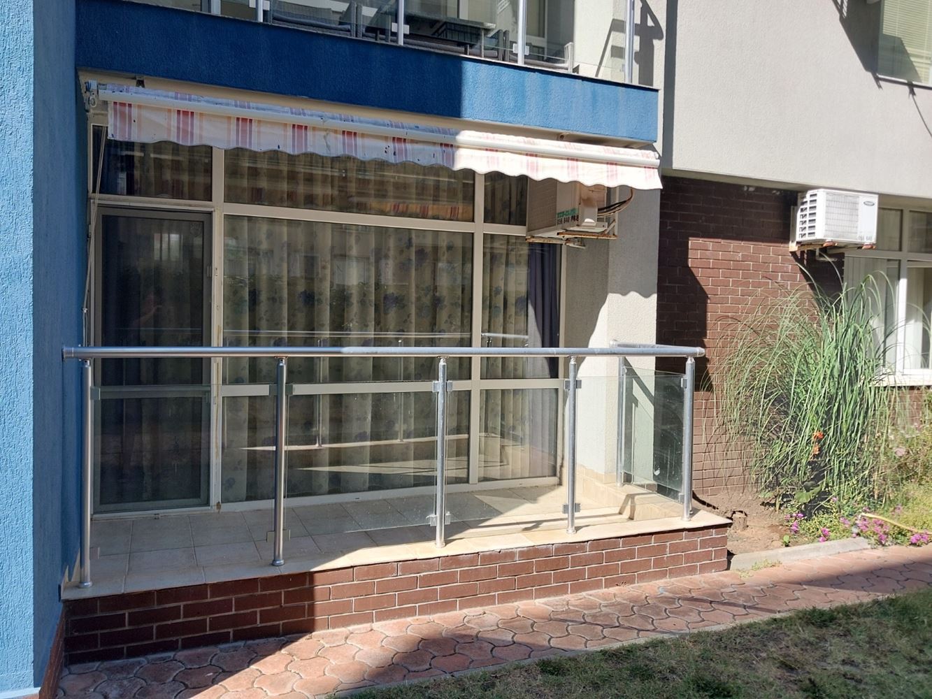 Quiet location near Cacao Beach: one-bedroom apartment with two terraces in the southern part of Sunny Beach 