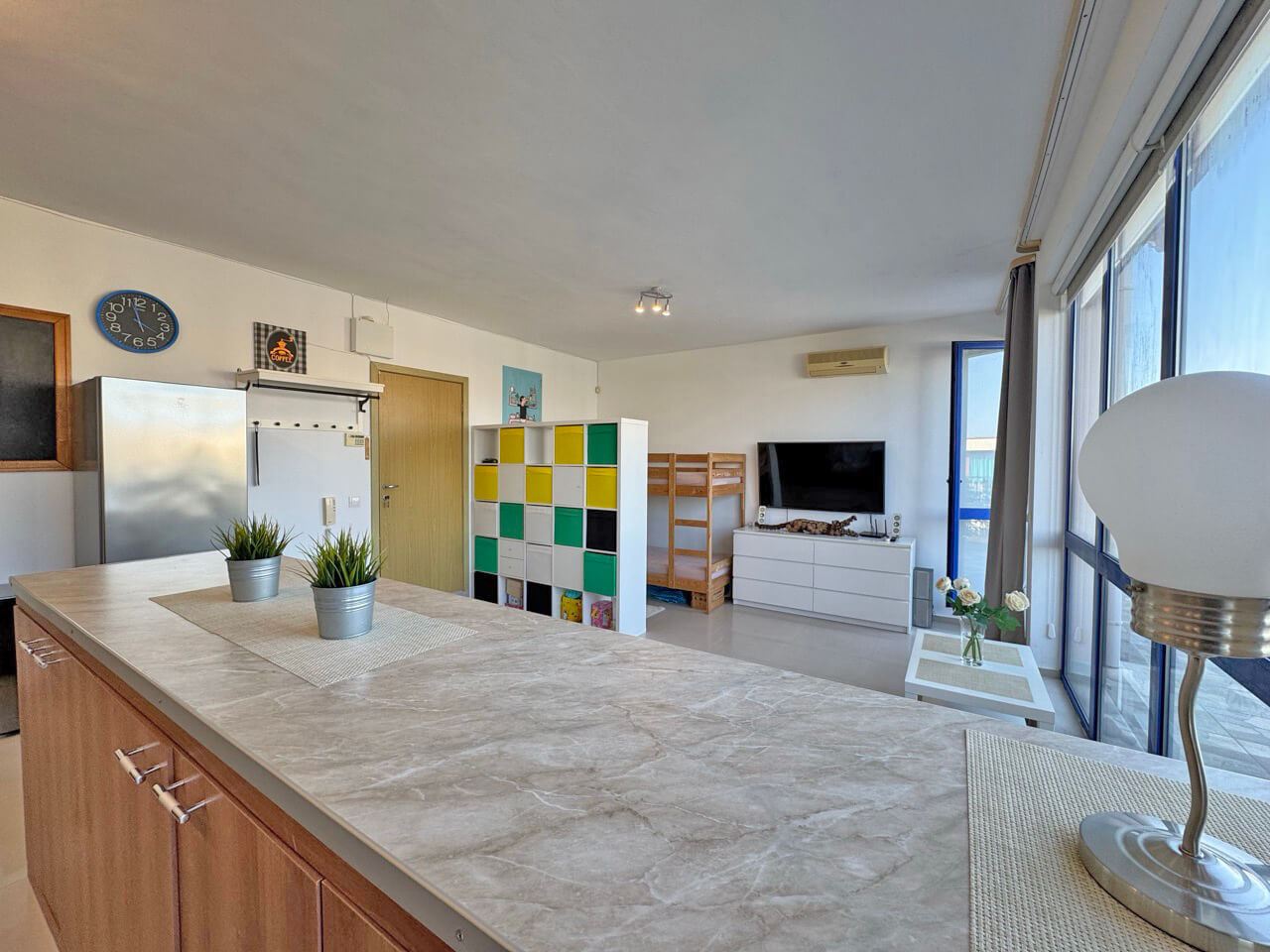 Luxury penthouse in Sunny Beach with an impressive panoramic terrace and excellent location