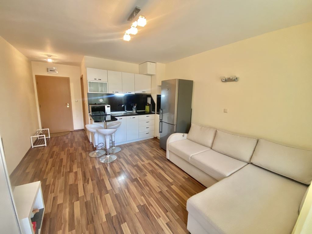 Excellent studio with pool view in Sunny Beach – ready for living or investment