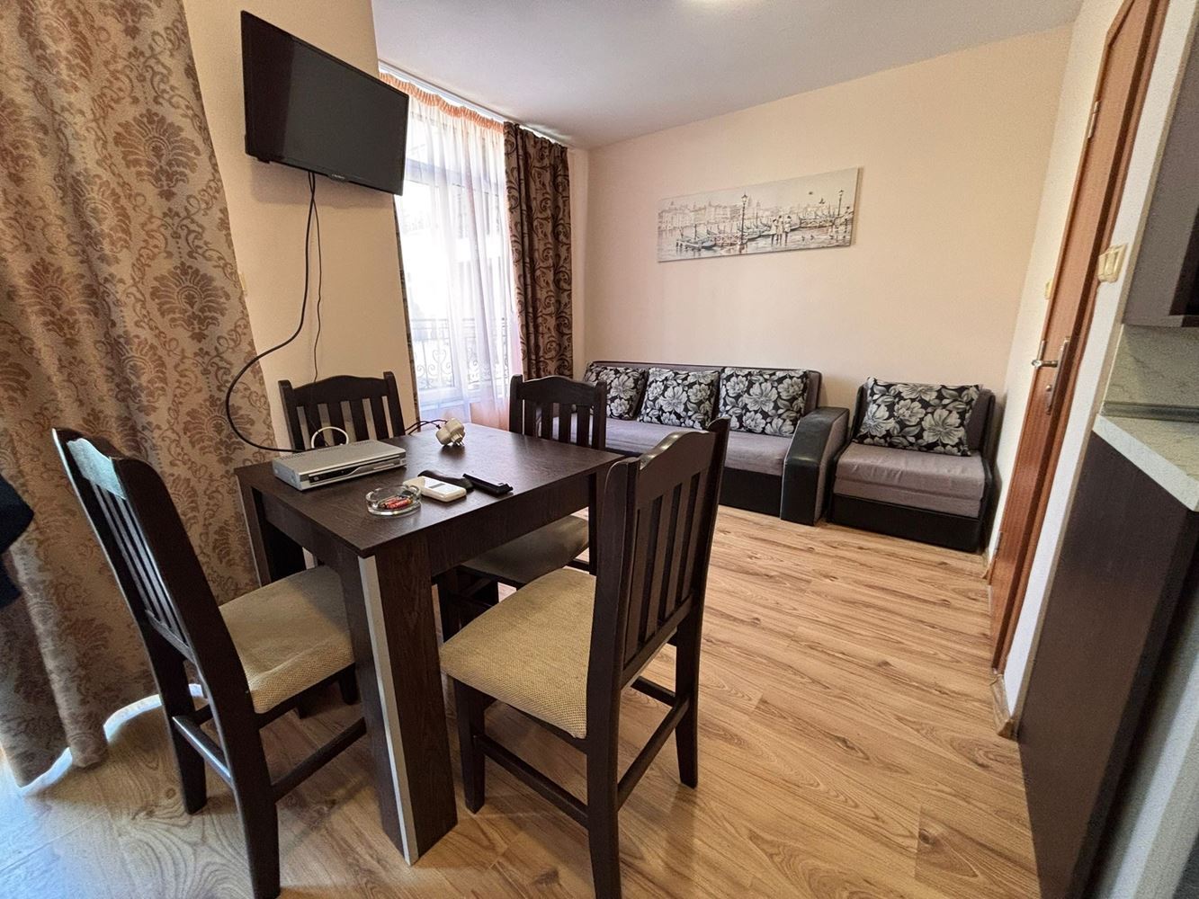 Spacious One-Bedroom Apartment with Pool View in Sunny Beach – Option for a Second Bedroom