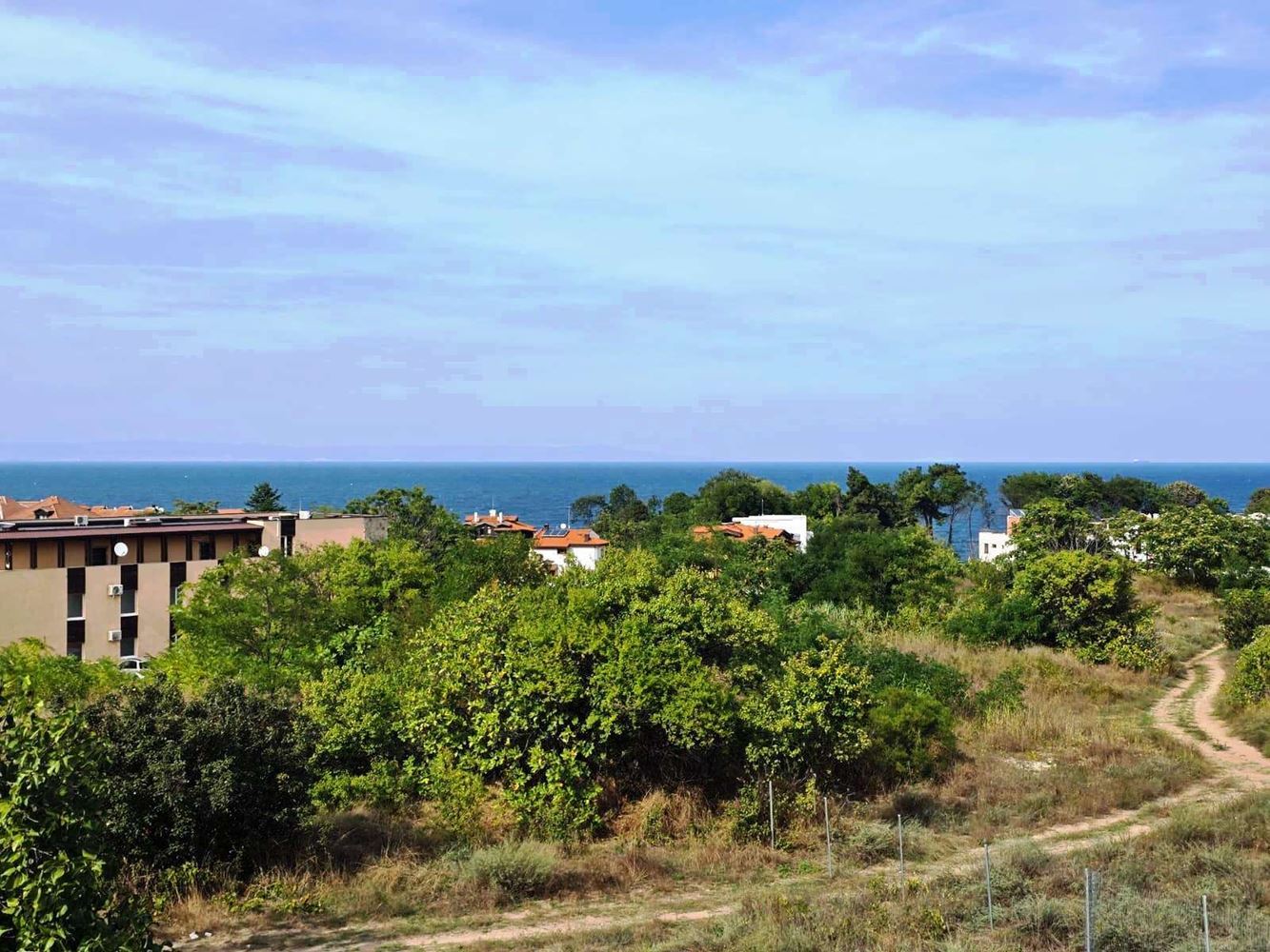 Furnished One-Bedroom Apartment with Sea View in Sozopol – No Maintenance Fee and a Short Walk to the Beach