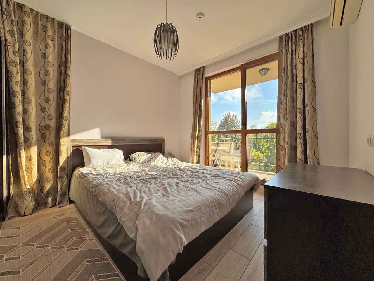 Two-Bedroom Apartment with Park View in Sunny Beach – Comfort and Excellent Amenities