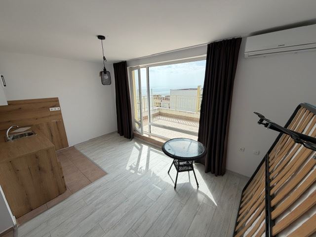 Panoramic studio with sea view in Sveti Vlas – impressive location, large-scale complex, and high-class investment