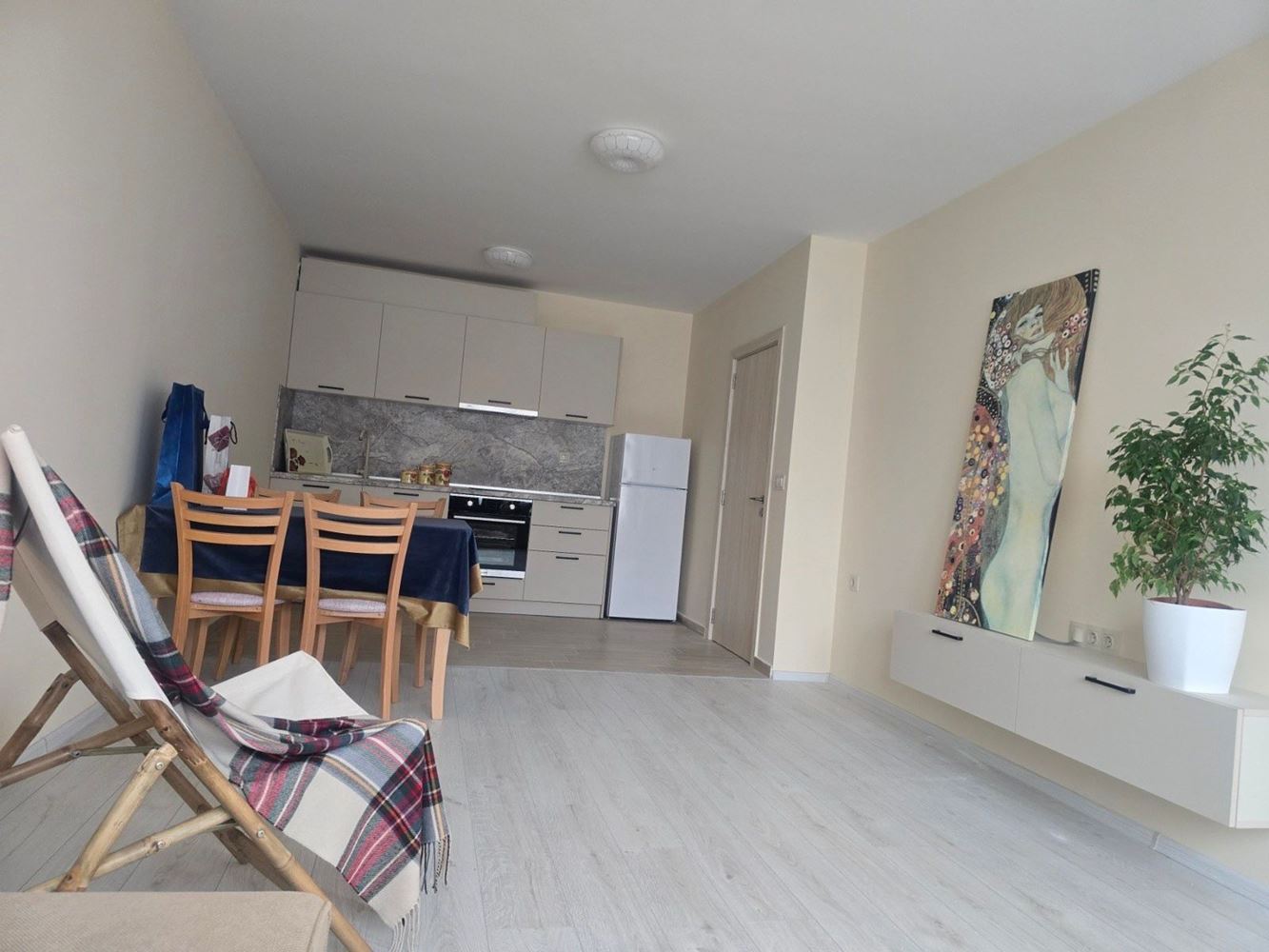 Brand-New One-Bedroom Apartment in Pomorie with No Maintenance Fee – Ready to Move In