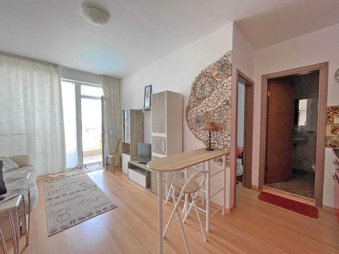 One-Bedroom Apartment with Pool View in Sunny Beach in a Complex with Rich Infrastructure