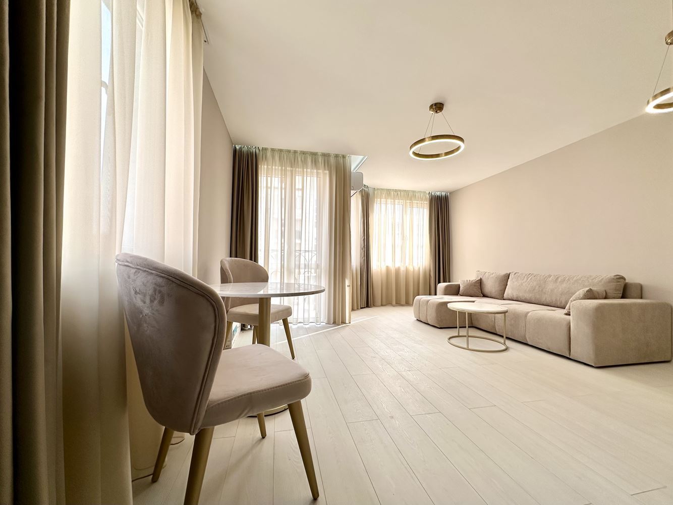 Cozy one-bedroom apartment with pool and green area view in Sunny Beach – ready to use