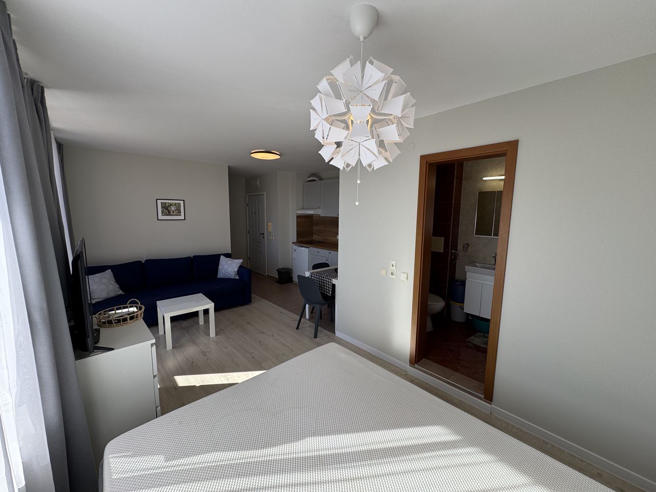 Studio with pool view in a complex with excellent infrastructure in Sunny Beach