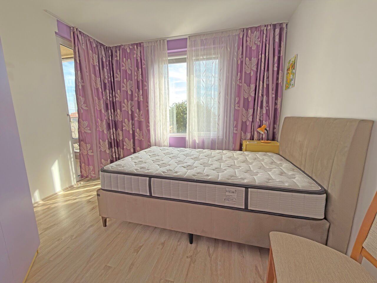 Three-Room Apartment with Sea Views, 200 Metres from the Beach in Pomorie