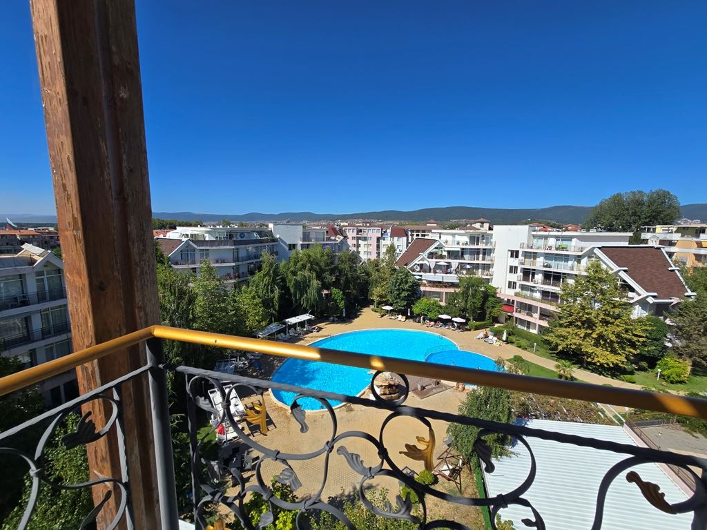 Sunny Beach - Fully Furnished Apartment with Two Balconies and Impressive SPA Infrastructure