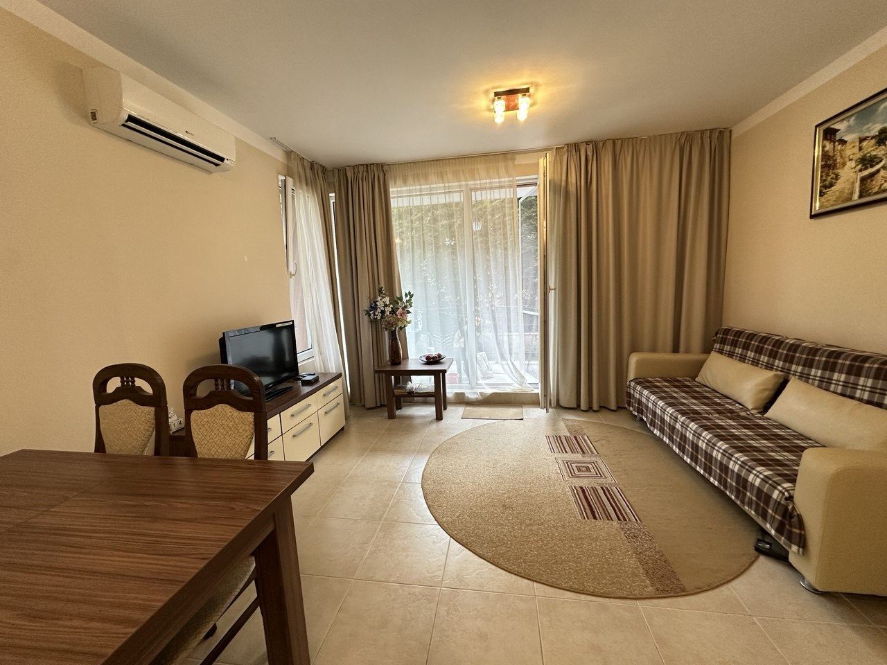 One-Bedroom Apartment with a Beautiful View in Pomorie – A Cozy Home by the Coast