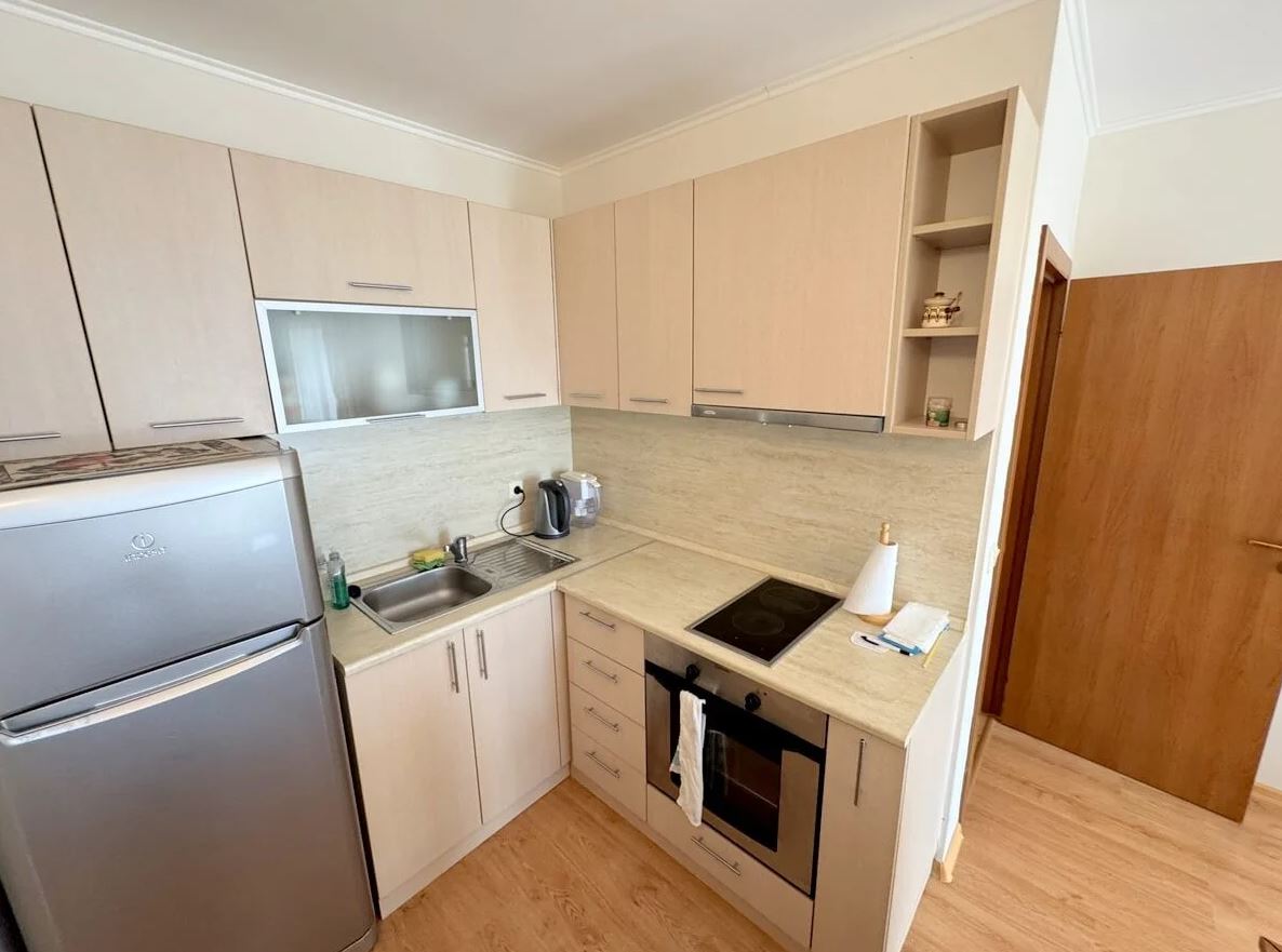 One-Bedroom Apartment with Sea View in a Gated Complex in Ravda – 200 m from the Sea
