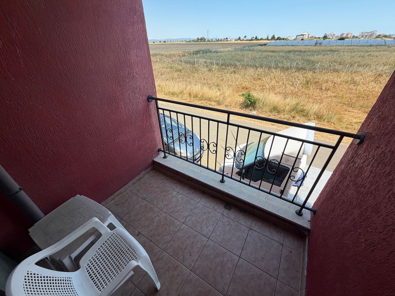 Spacious studio with sea view in a prestigious complex in Aheloy