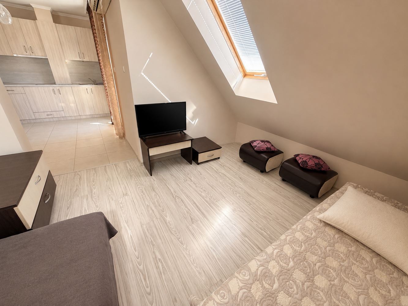 Apartment with Two Bedrooms and Two Terraces in a Peaceful Complex in Sunny Beach