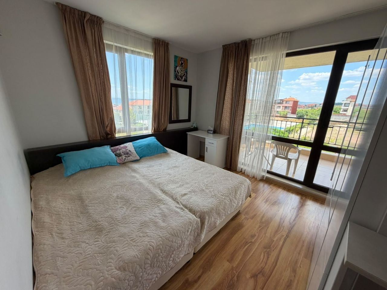 Stylish One-Bedroom Apartment with Sea View in a Prestigious Complex in Sveti Vlas – Ideal for Holiday and Investment