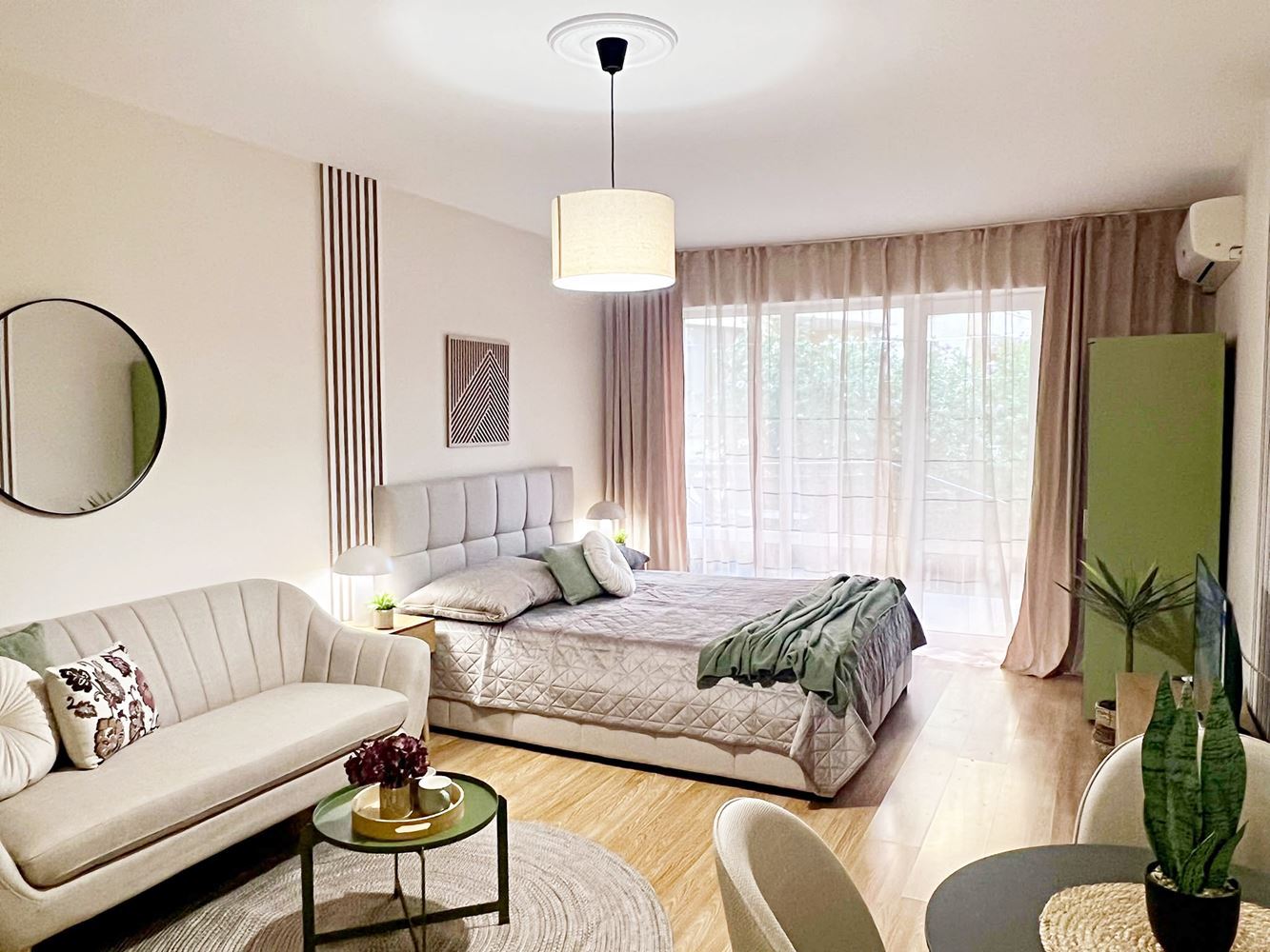 Studio with designer renovation in Sveti Vlas – only 200 m from the sea