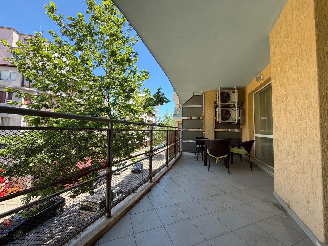 Spacious one-bedroom apartment in Pomorie – with a large terrace and excellent investment potential