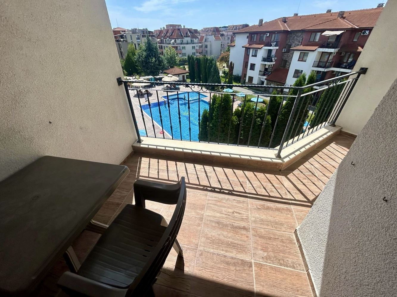 Spacious Apartment with Two Bedrooms in Nessebar – Two Terraces and Possibility of a Third Bedroom
