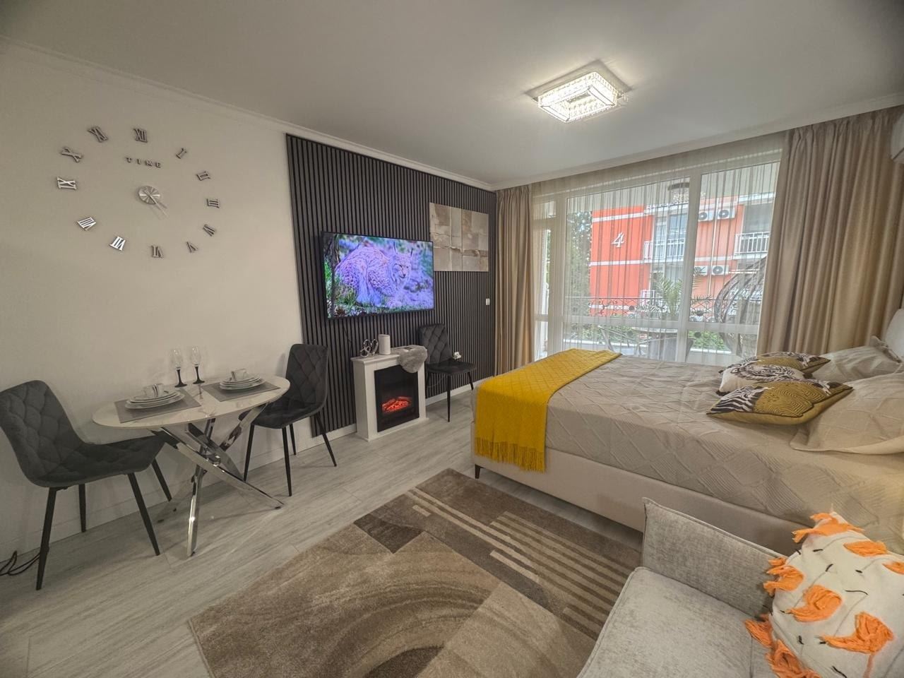 Stylish Studio in a New Modern Complex in Sunny Beach – Southern Exposure and Excellent Investment Opportunity