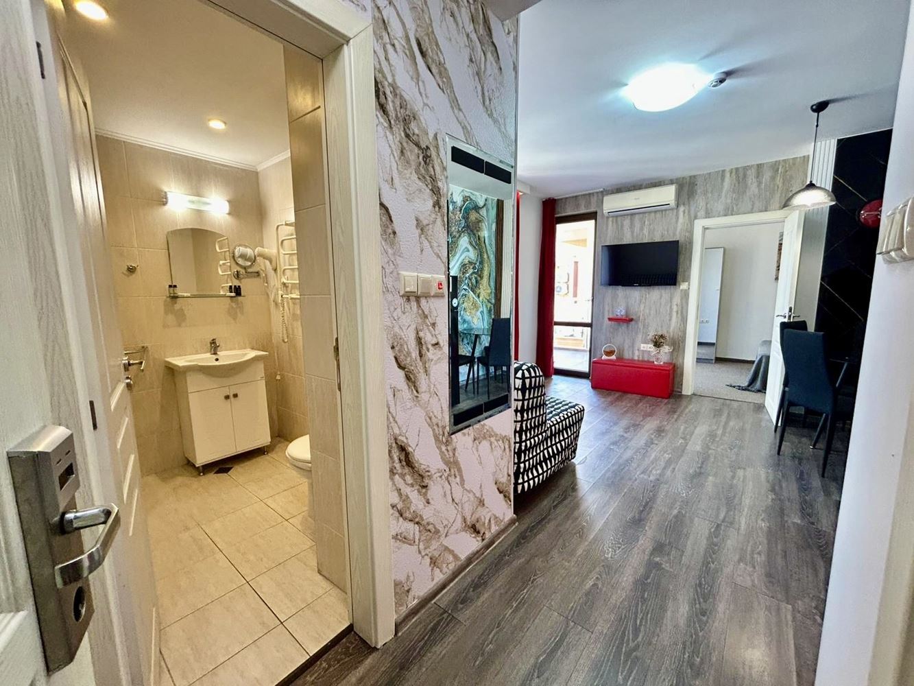 Apartment with One Bedroom and Two Spacious Terraces in Sunny Beach – Fully Furnished and Ready to Use