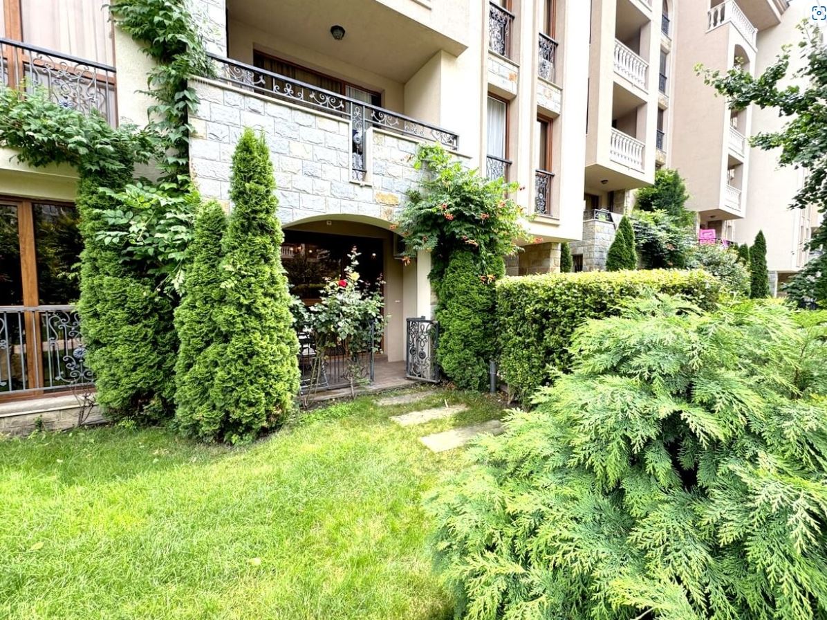 Stylish Studio with Direct Access to the Courtyard in a Luxury Complex in Sunny Beach