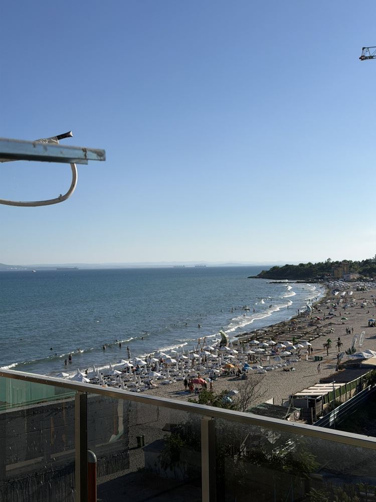 One-Bedroom Apartment on the First Line by the Sea in Pomorie – Modern Architecture, Sea Views, and an Excellent Location!