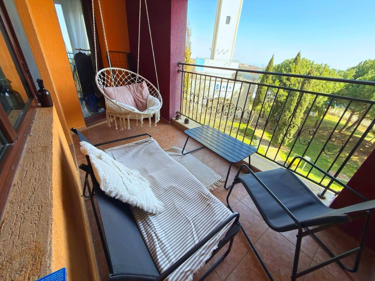 Spacious Three-Room Apartment with Sea View in Aheloy – Comfort, Luxury, and Family-Friendly Living