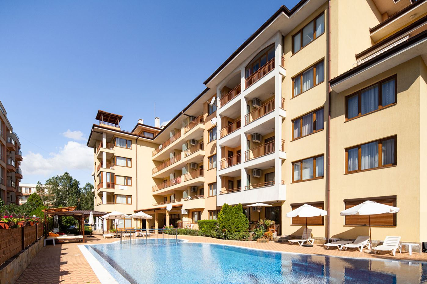 Coziness and practicality – one-bedroom apartment in a complex in Sunny Beach