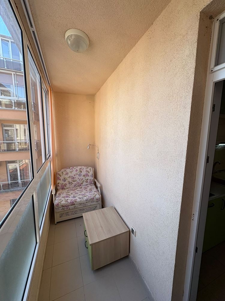 Furnished Studio 200 Metres from the Sea in Pomorie – Excellent Location and Comfort
