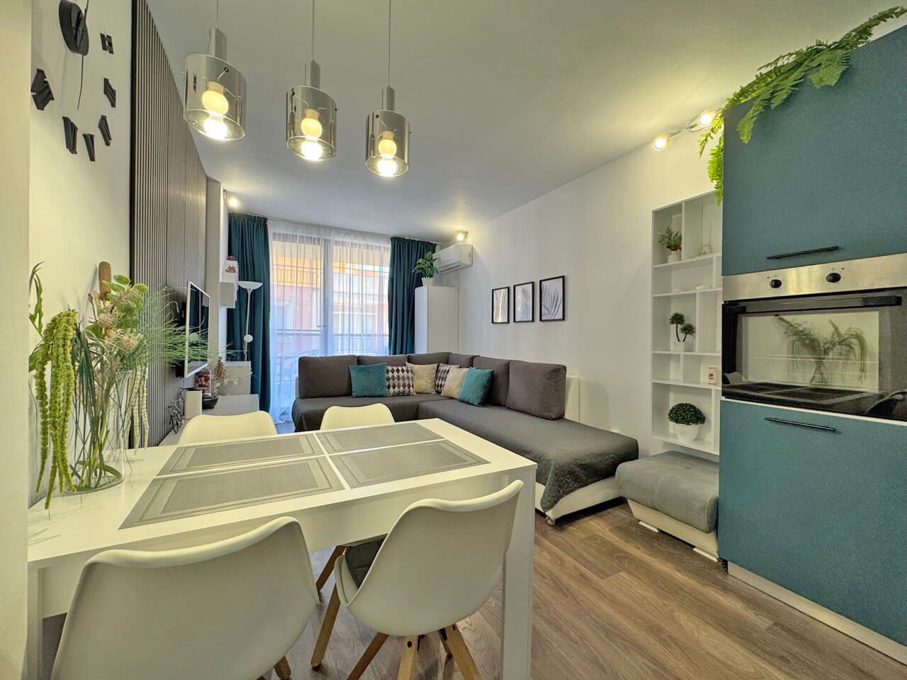 Modern fully furnished one-bedroom apartment in Sunny Beach – style and amenities all year round