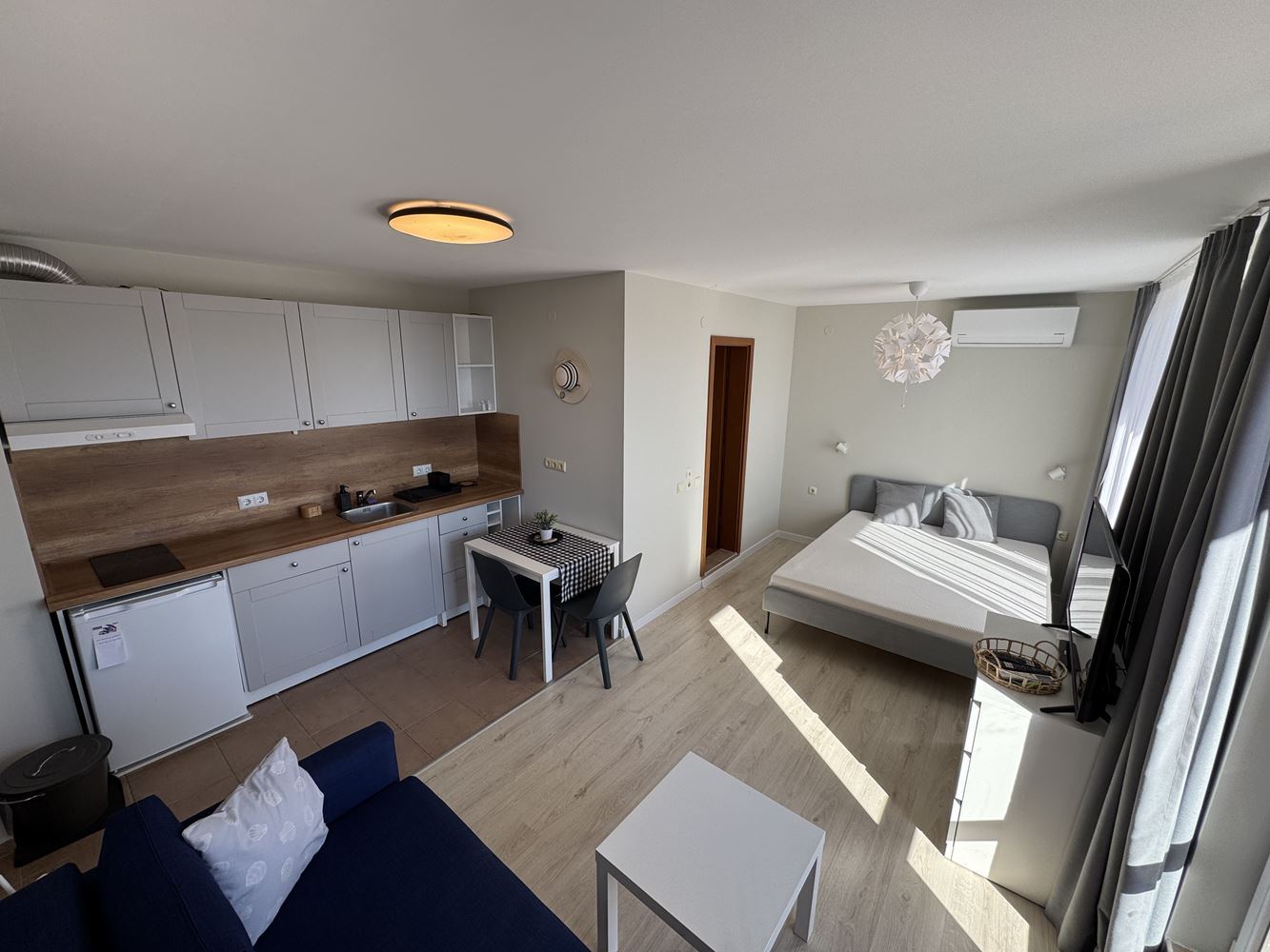 Studio with pool view in a complex with excellent infrastructure in Sunny Beach