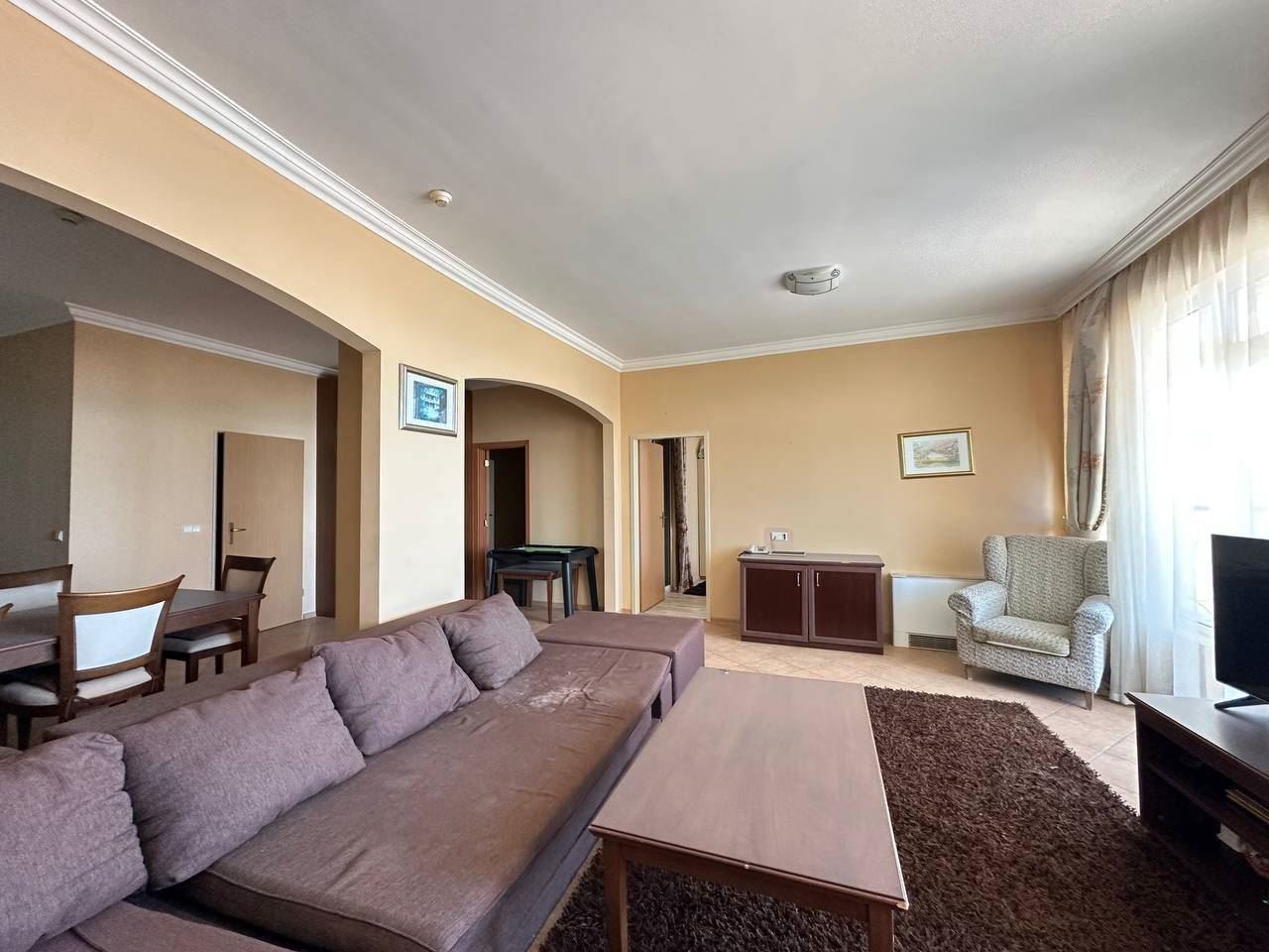 Spacious Apartment with Sea View on the First Line in Pomorie – Holiday Property with the Feeling of a Luxury Resort