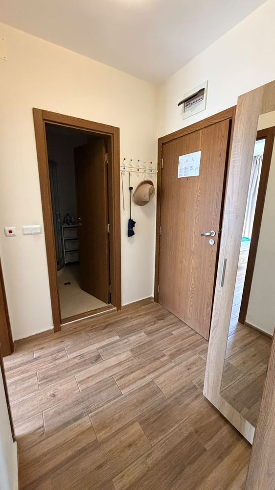 Two-room apartment with panoramic sea view, just a step away from the sea in Ravda