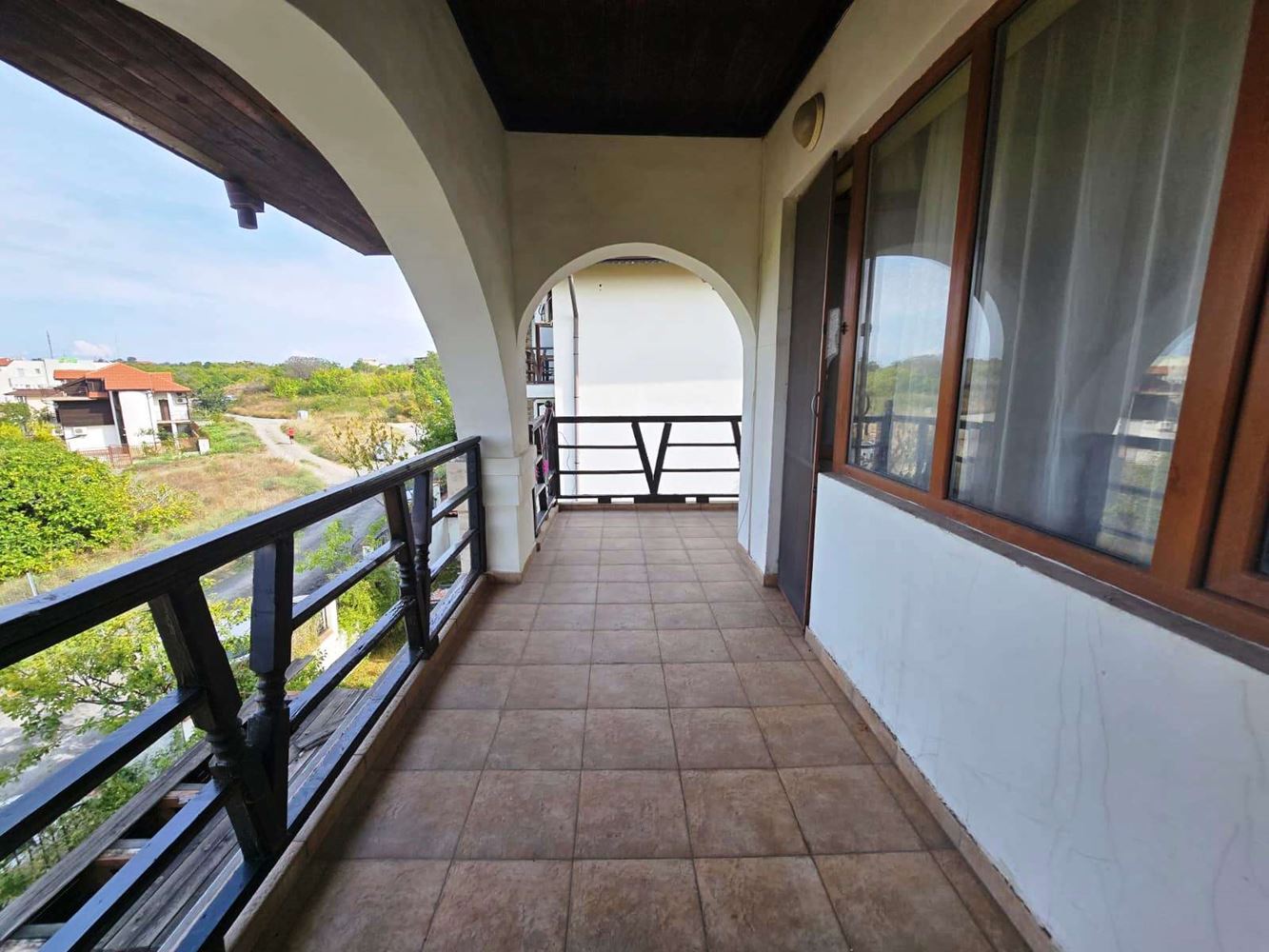 Furnished One-Bedroom Apartment with Sea View in Sozopol – No Maintenance Fee and a Short Walk to the Beach